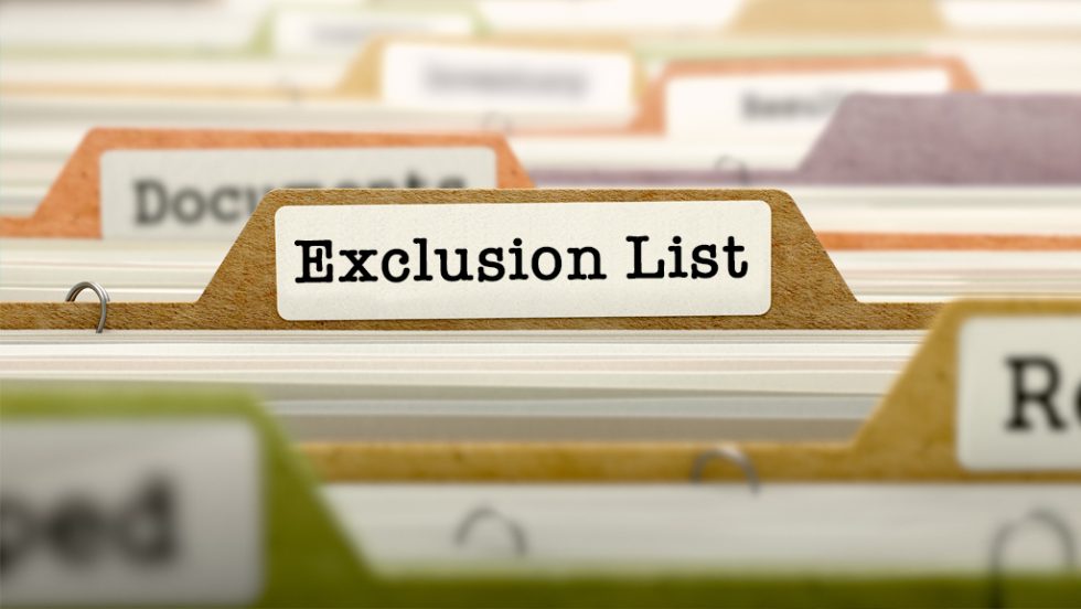 What Is The OIG Exclusion List What Does It Mean To Be On It 
