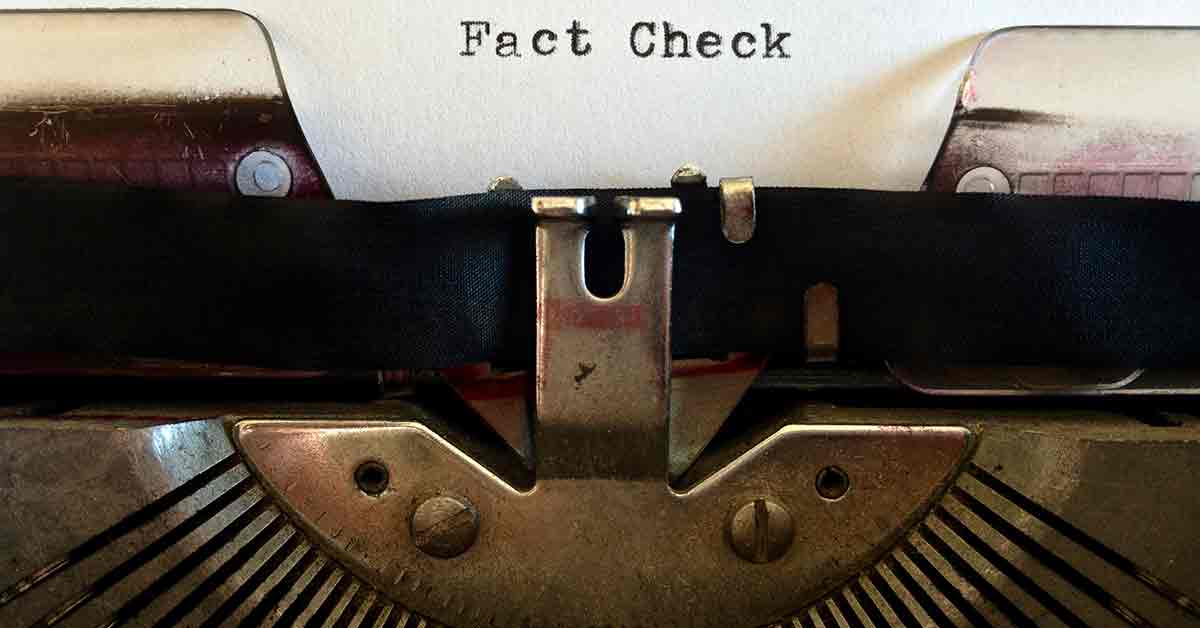 fact check background